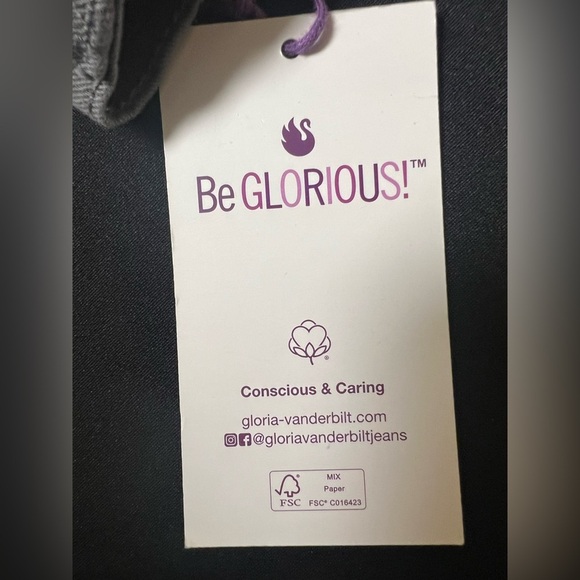 GLORIA VANDERBILT GRAY SIZE 4 AVERAGE STRAIGHT LEG JEAN. “AMANDA” 5 POCKETS - Picture 14 of 14